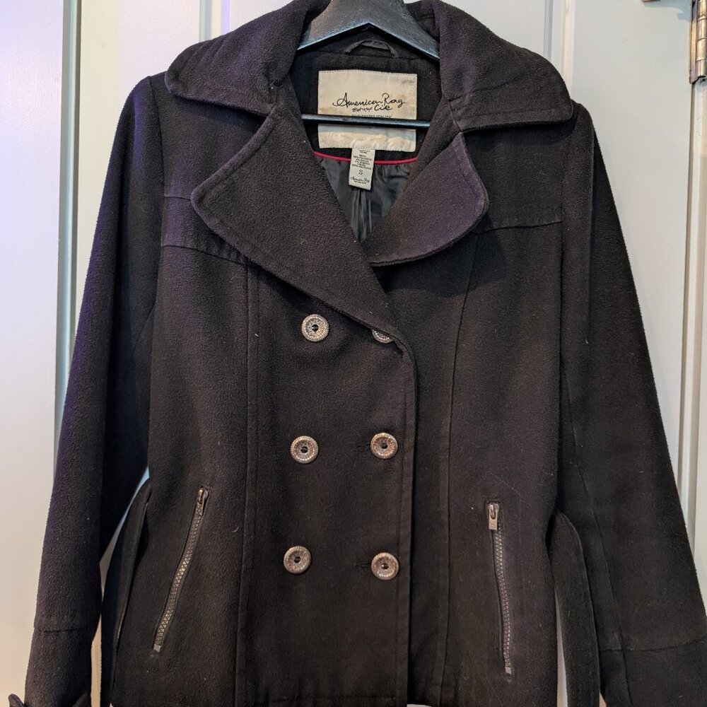 Black Pea Coat